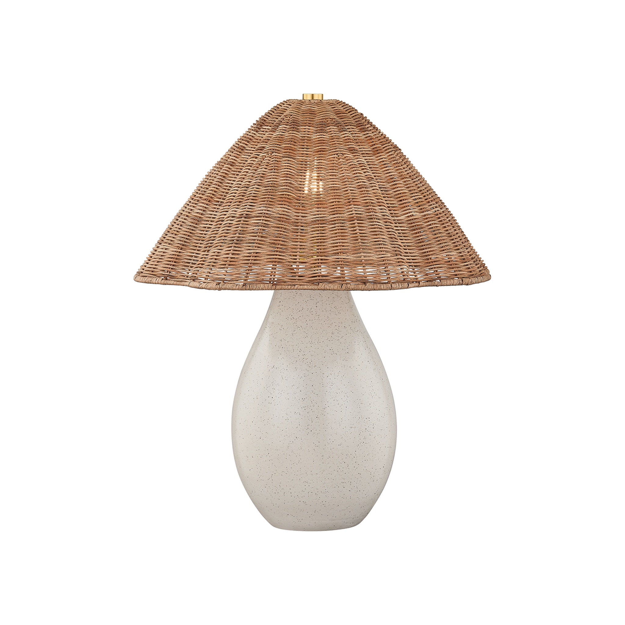 Deanne Table Lamp LIGHTING - table lamp Hudson Valley Lighting Aged Brass