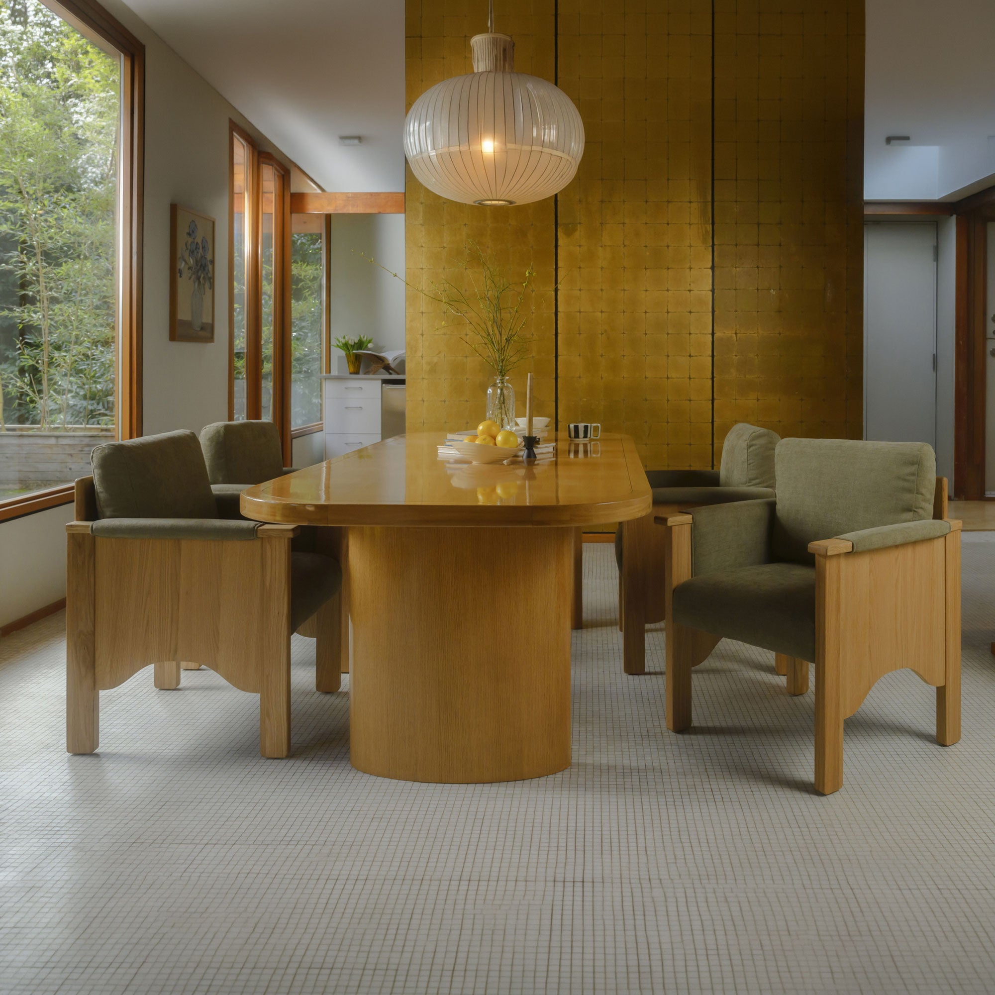 Mallory Dining Table FURNITURE - dining table Moe's Furniture