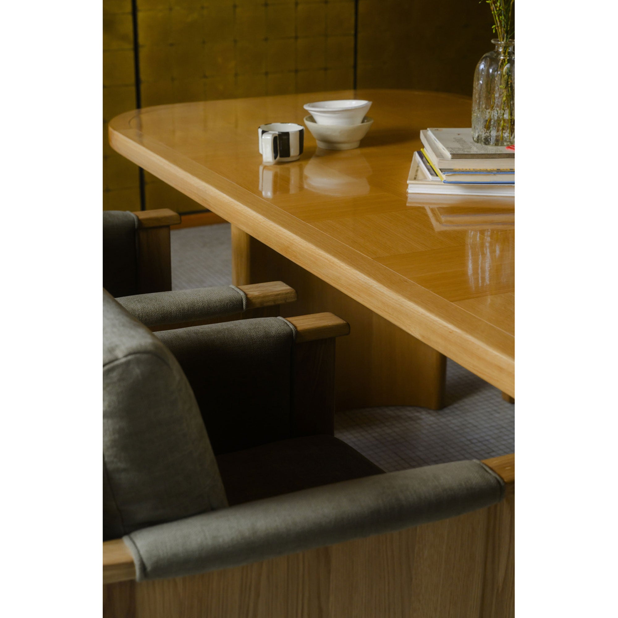 Mallory Dining Table FURNITURE - dining table Moe's Furniture