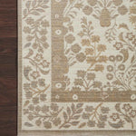 FLOOR MODEL - Rifle Paper Co. x Loloi Holland Lotte Khaki - 3'7" x 5'1" FLOOR MODEL - floor model Loloi