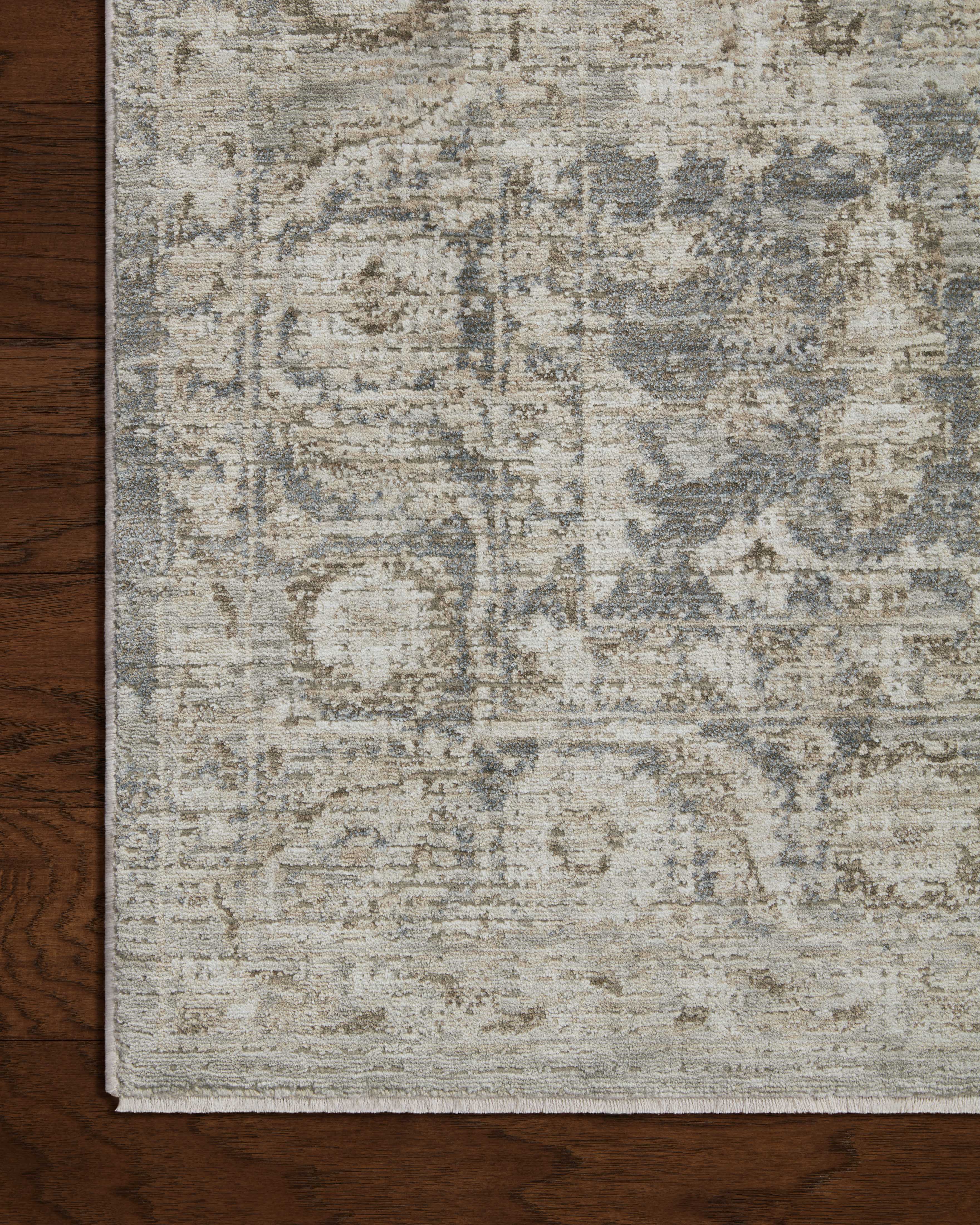Amber Lewis x Loloi Honora Slate / Beige Rug 0-patterned rugs Loloi