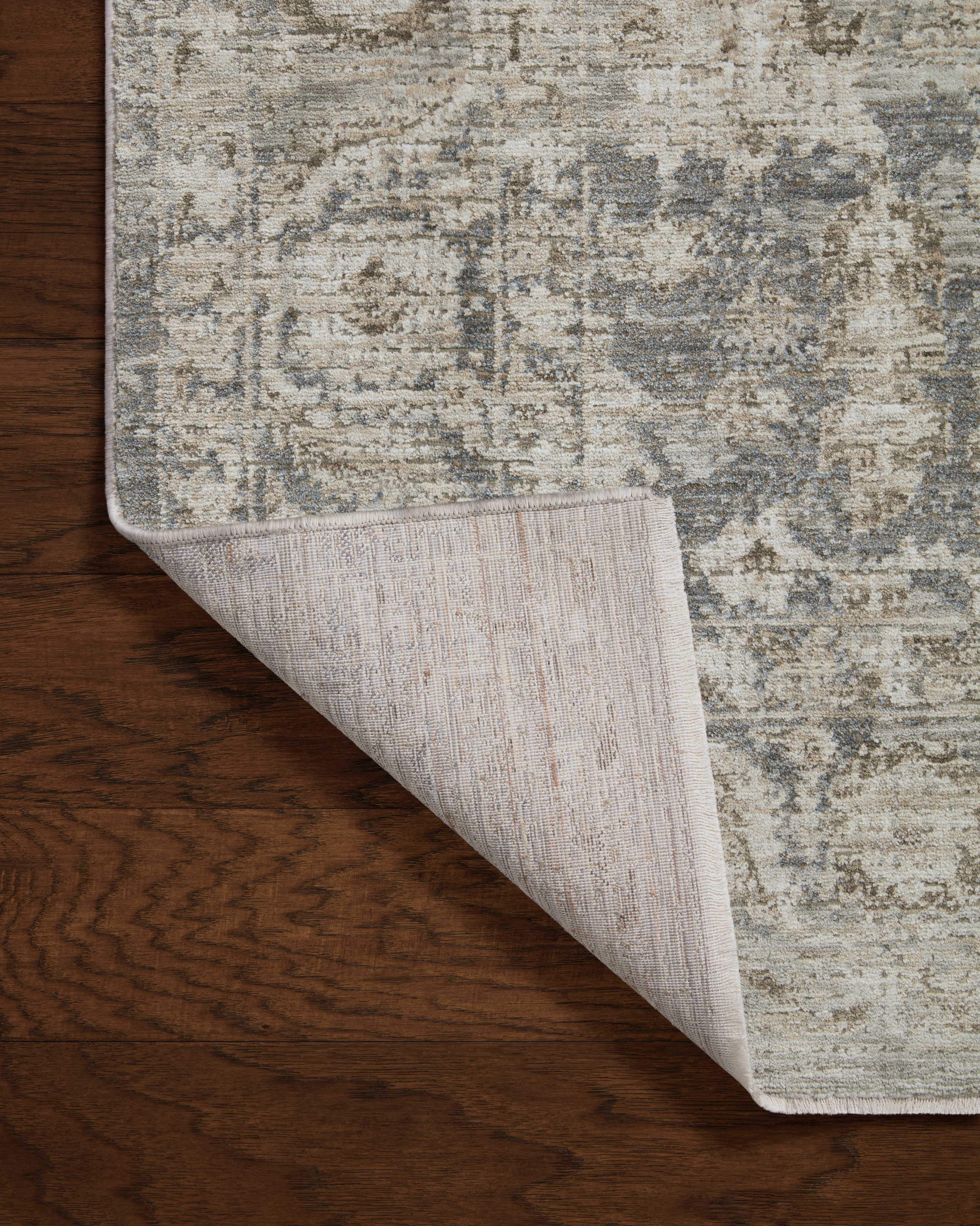 Amber Lewis x Loloi Honora Slate / Beige Rug 0-patterned rugs Loloi