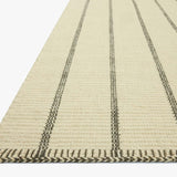 Amber Lewis x Loloi Harlan Ivory / Charcoal Rug RUGS - wool Loloi