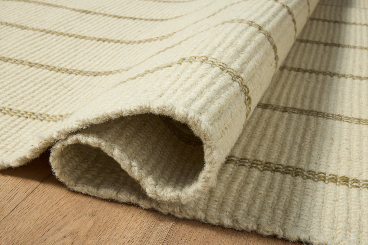 Amber Lewis x Loloi Harlan Ivory / Sage Rug RUGS - wool Loloi