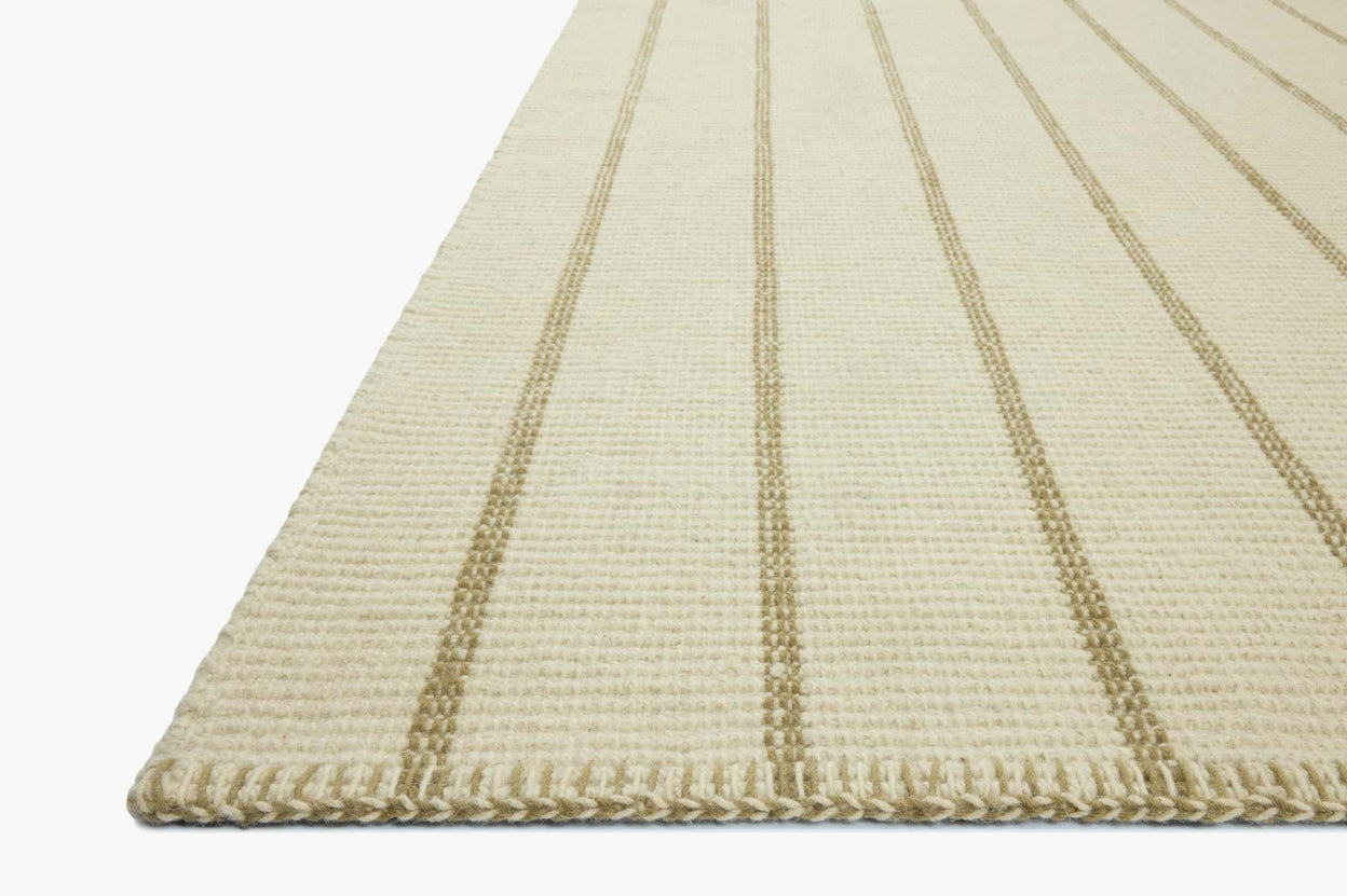 Amber Lewis x Loloi Harlan Ivory / Sage Rug RUGS - wool Loloi