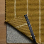 Amber Lewis x Loloi Harlan Ochre / Ivory Rug RUGS - wool Loloi