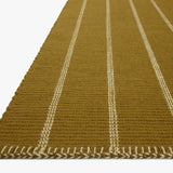 Amber Lewis x Loloi Harlan Ochre / Ivory Rug RUGS - wool Loloi