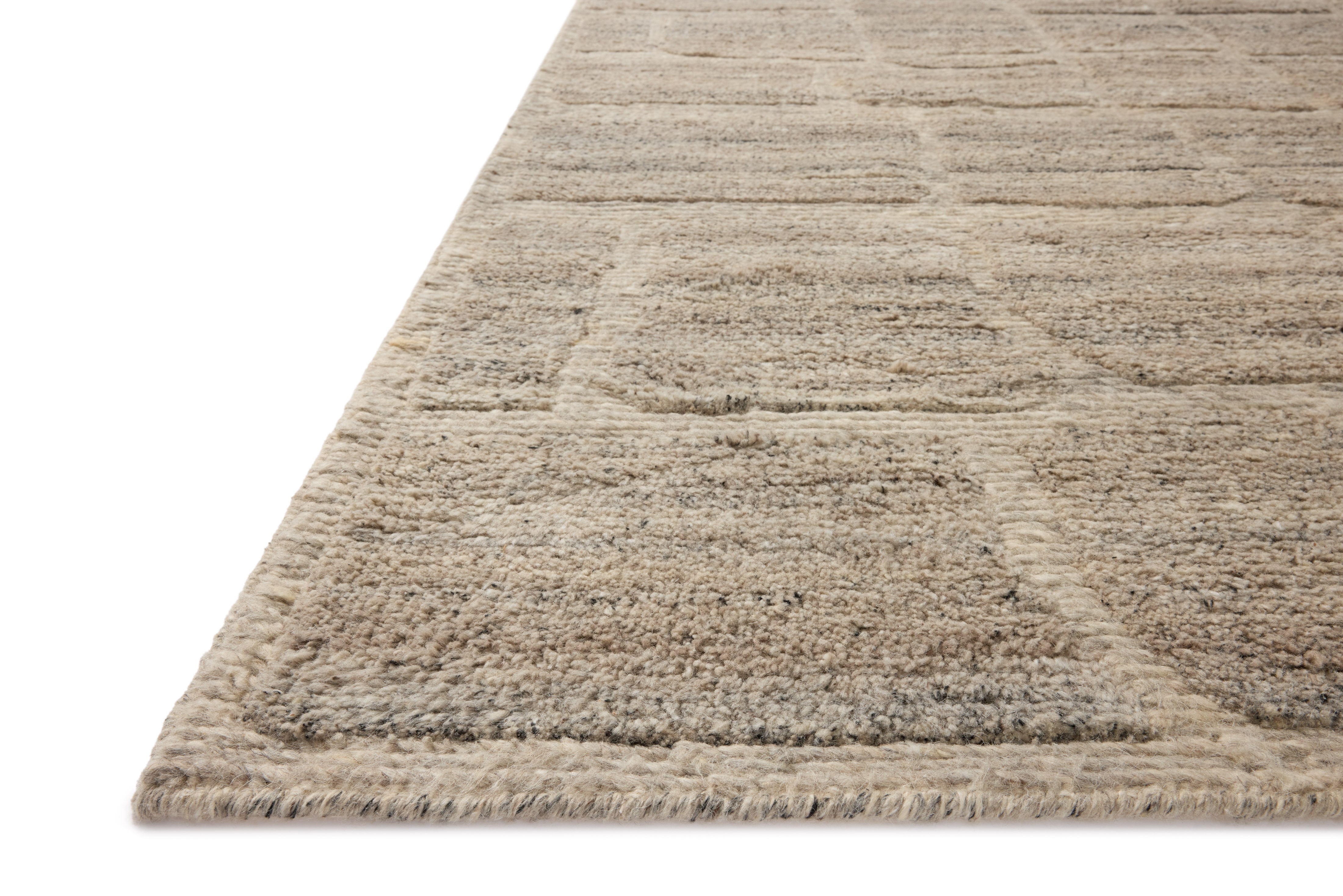 Loloi Hughes Dove Rug RUGS - wool Loloi