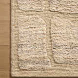 Loloi Hughes Natural Rug RUGS - wool Loloi