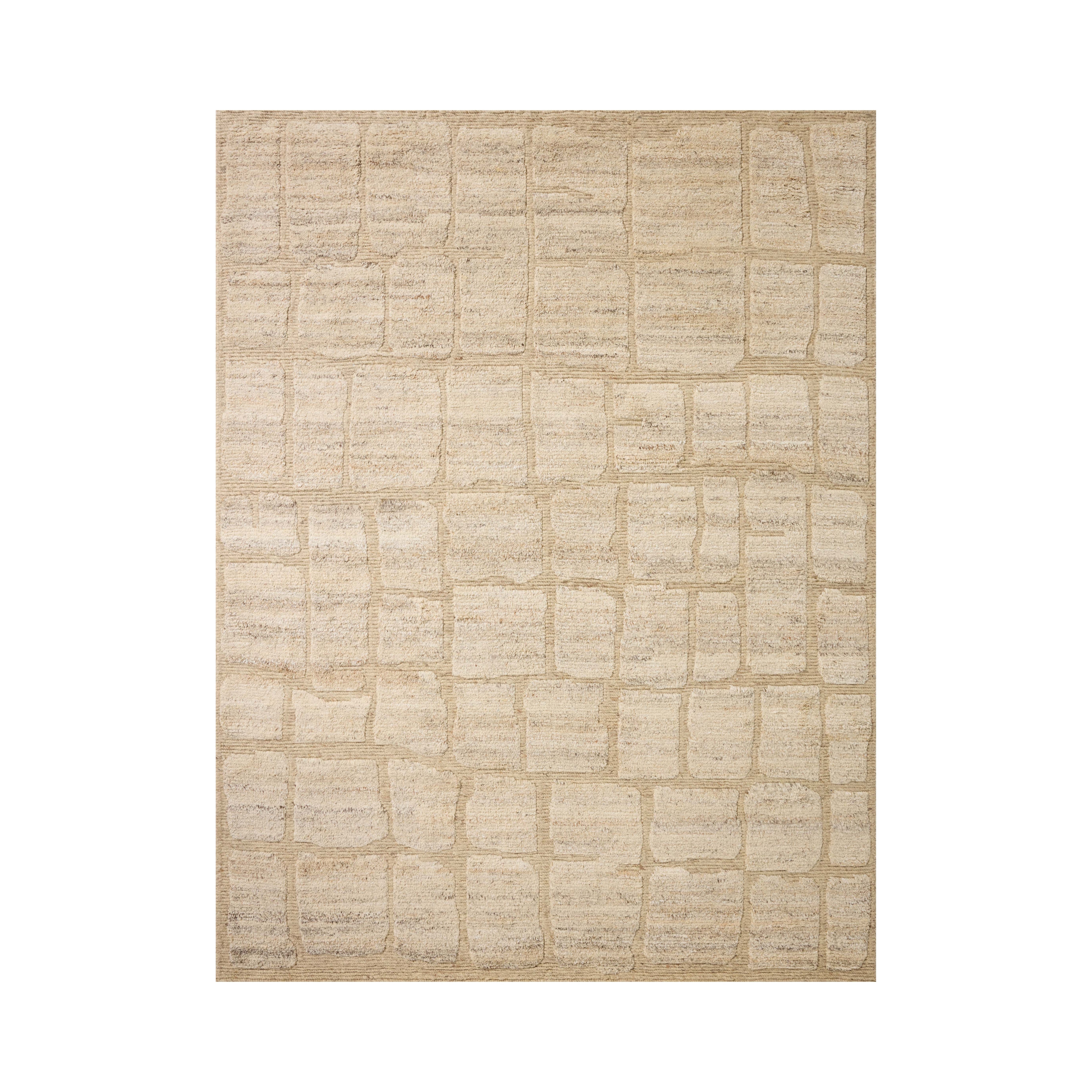 Loloi Hughes Natural Rug RUGS - wool Loloi 18" x 18" sample