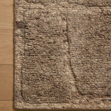 Loloi Hughes Taupe Rug RUGS - wool Loloi