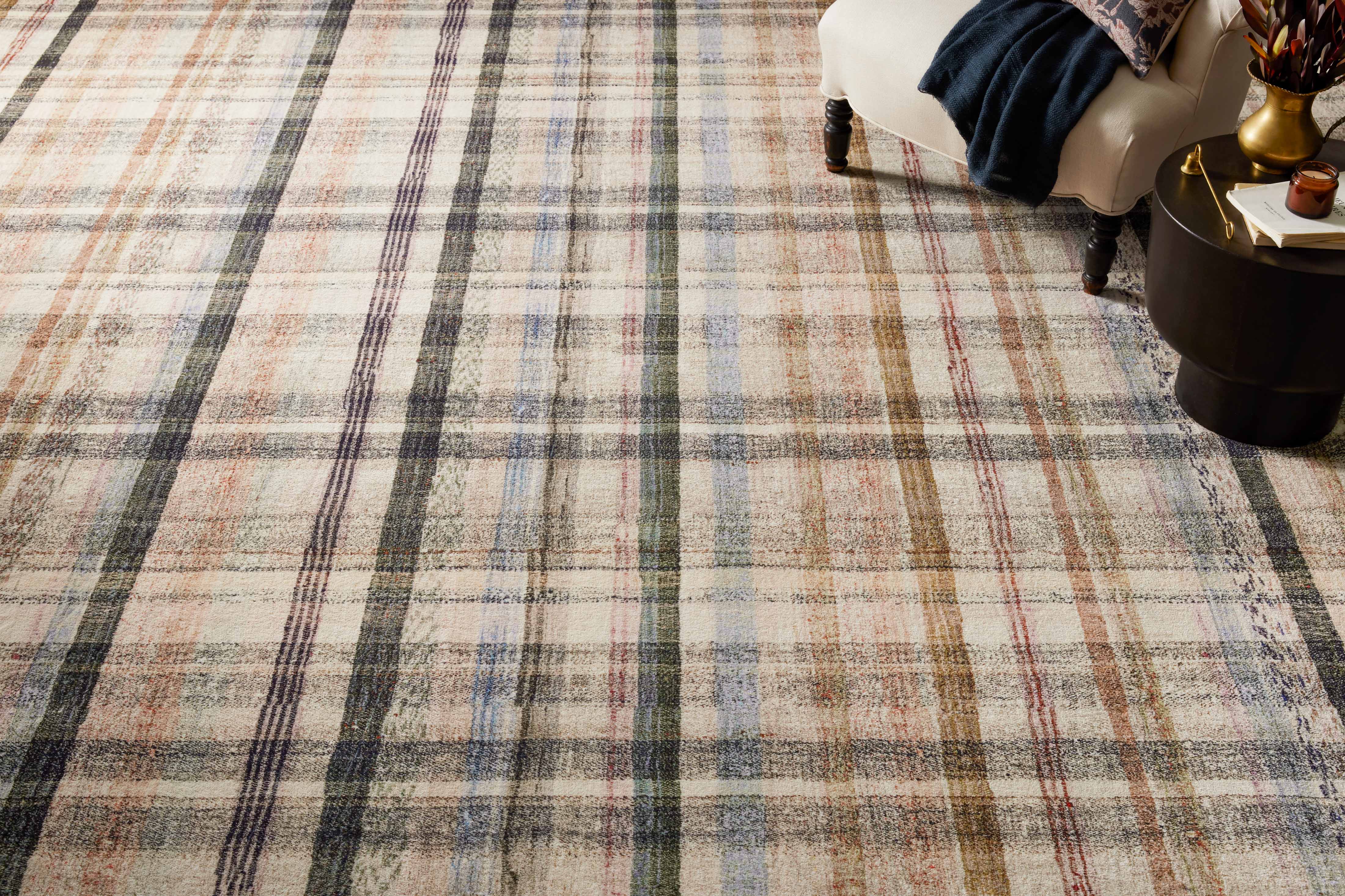 Chris Loves Julia x Loloi Humphrey Ivory / Multi Rug 0-RUGS Loloi