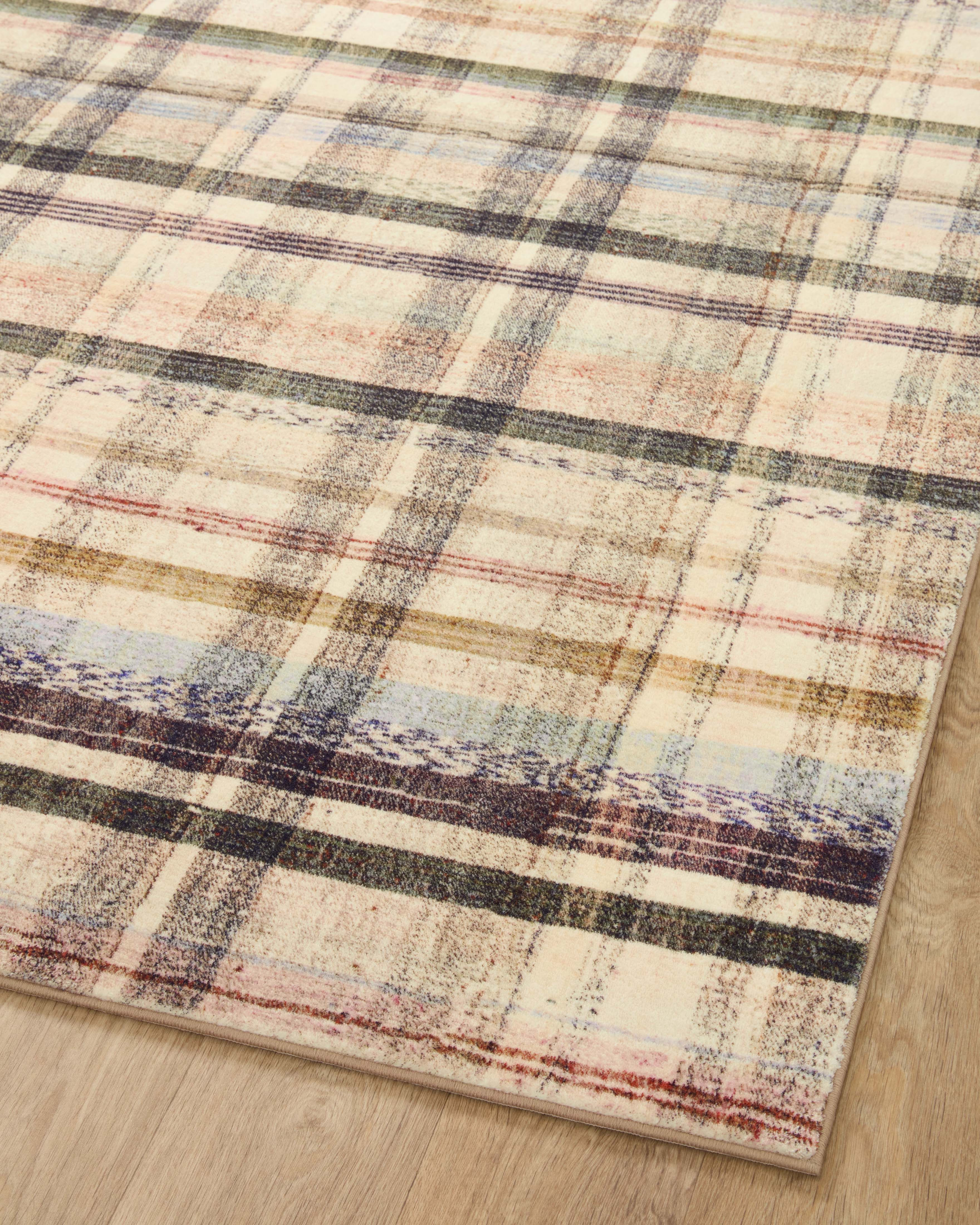 Chris Loves Julia x Loloi Humphrey Ivory / Multi Rug 0-RUGS Loloi