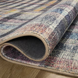 Chris Loves Julia x LoloiHumphrey Plum / Multi Rug RUGS - synthetic Loloi