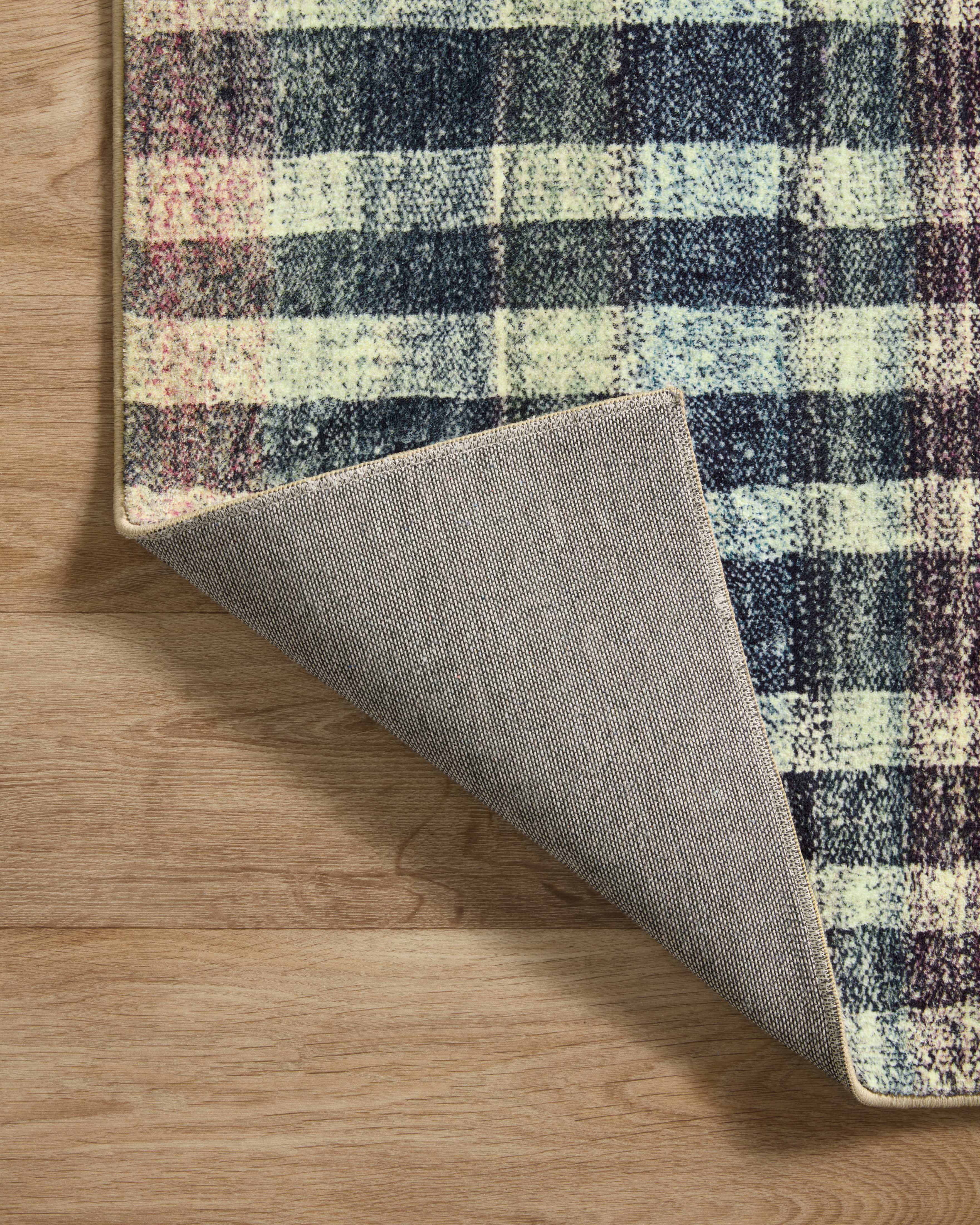 Chris Loves Julia x LoloiHumphrey Plum / Multi Rectangle Rug RUGS - synthetic Loloi