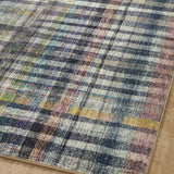 Chris Loves Julia x LoloiHumphrey Plum / Multi Rectangle Rug RUGS - synthetic Loloi