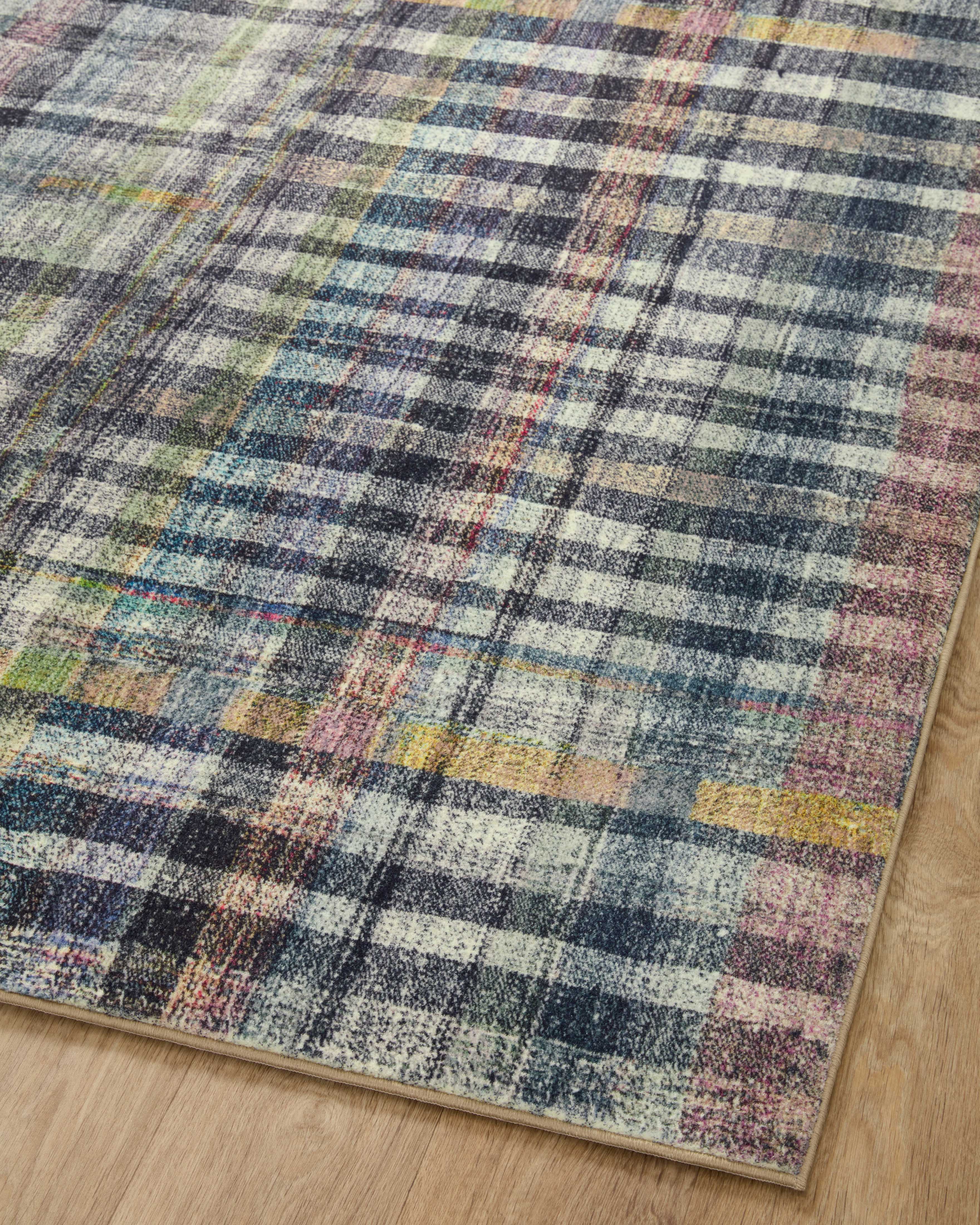 Chris Loves Julia x LoloiHumphrey Plum / Multi Rug RUGS - synthetic Loloi
