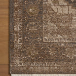 Loloi Haywood Charcoal / Mocha Rug RUGS - synthetic Loloi