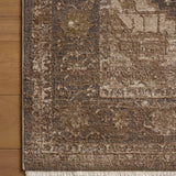 Loloi Haywood Charcoal / Mocha Rug RUGS - synthetic Loloi