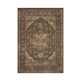 Loloi Haywood Charcoal / Mocha Rug RUGS - synthetic Loloi 18" x 18"