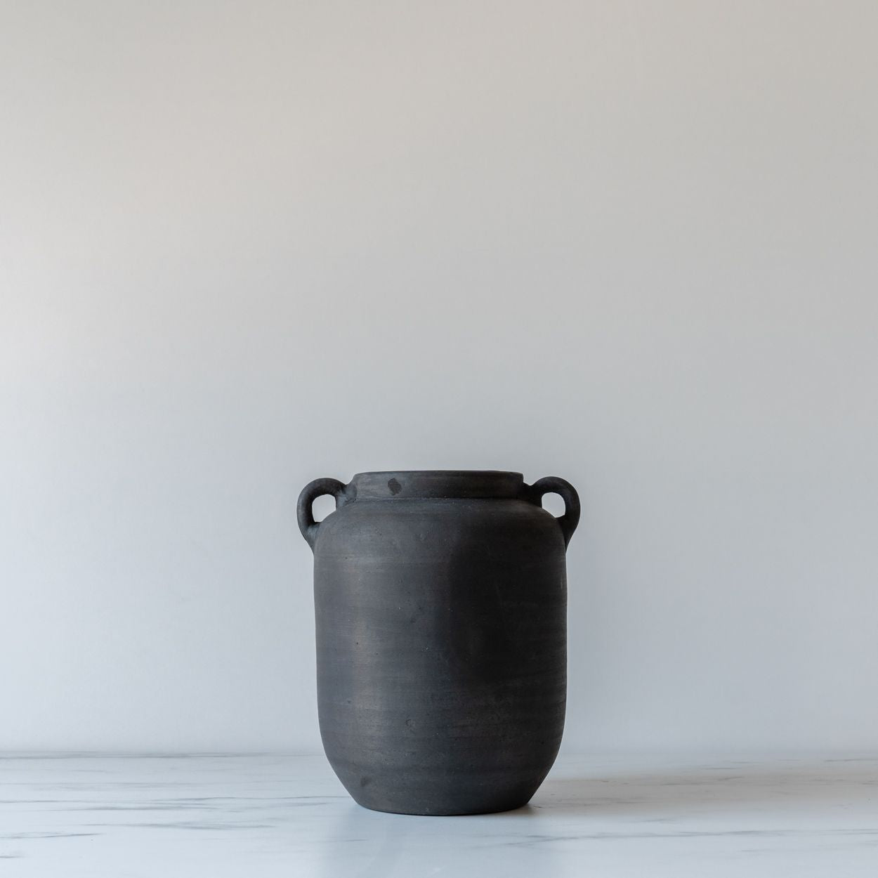 Burnt Terracotta Pot with Loop Handles - Rug & Weave