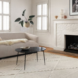 Loloi Iman Ivory / Lt. Grey Rug RUGS - patterned Loloi