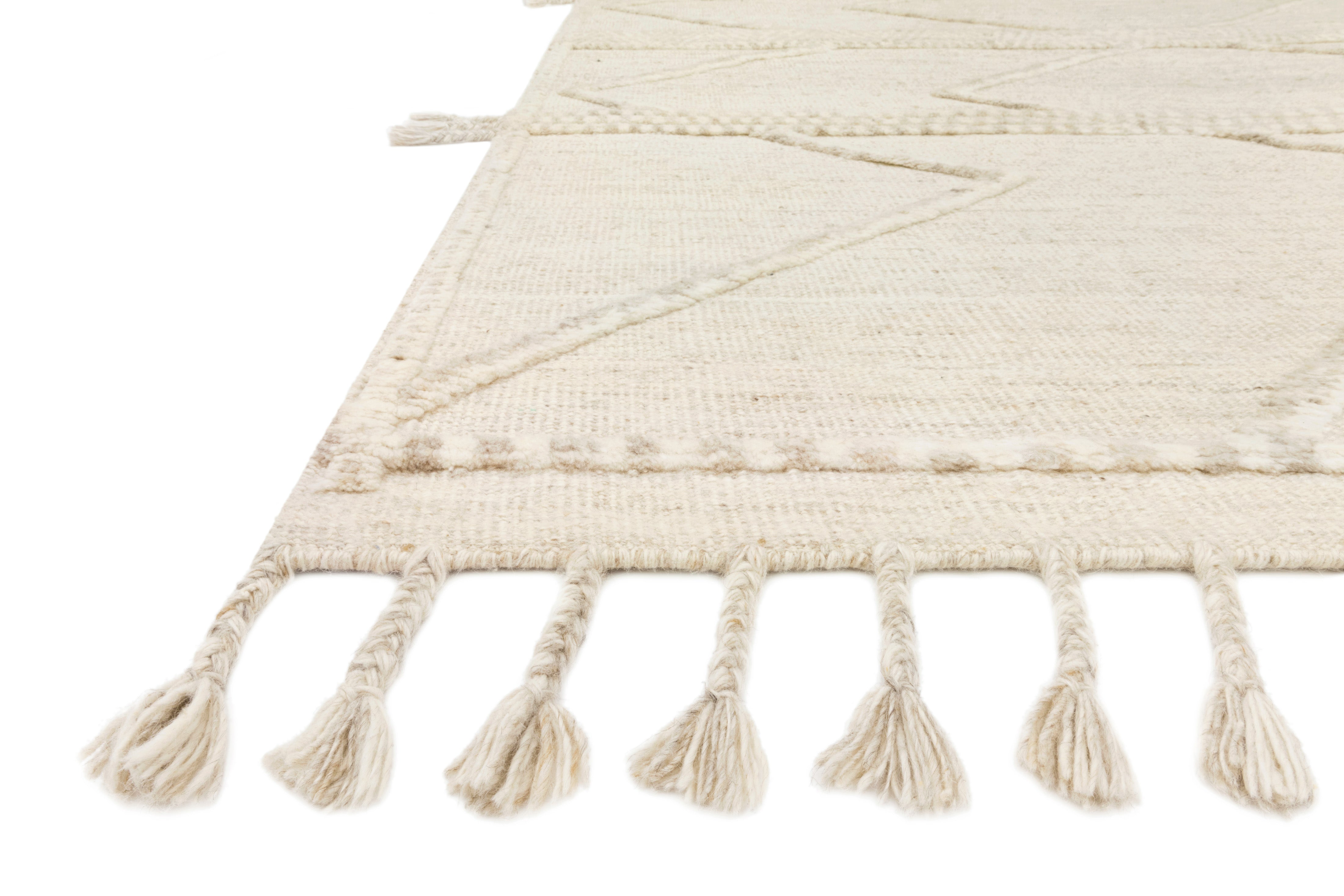 Loloi Iman Beige / Ivory Rug RUGS - patterned Loloi