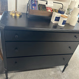 FLOOR MODEL - Lennon 3 Drawer Dresser - Black Iron