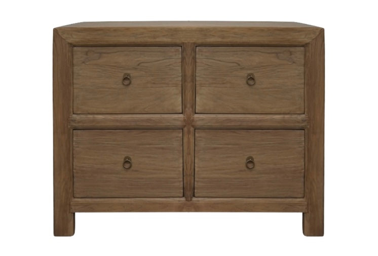 Reid 4 drawer Reclaimed Wood Sideboard 7 - FURNITURE - sideboard/cabinet Hauer Market