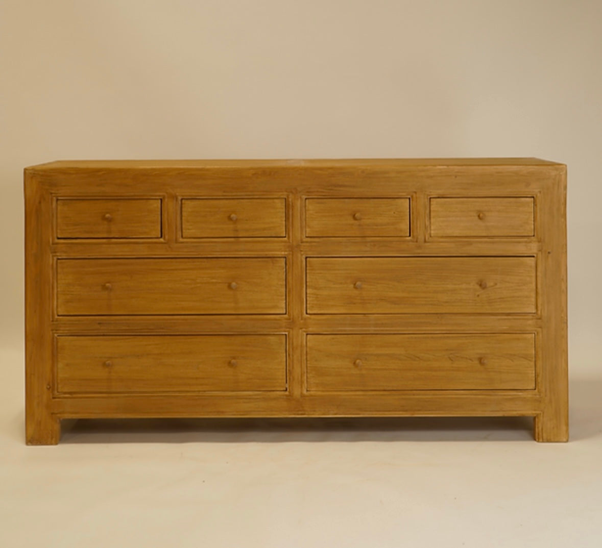 Ronan Reclaimed Wood Dresser- Natural 5-VINTAGE-cabinet Hauer Market