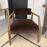 FLOOR MODEL - Tyler Armchair - Surrey Cocoa FURNITURE - floor model Four Hands