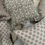 Sadie Block Print Pillow Cover 1 - PILLOWS - Block print - neutral ORNA HOUSE