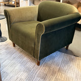 FLOOR MODEL - Rye Accent Chair - Mohair Green