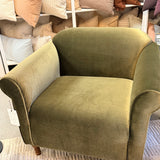 FLOOR MODEL - Rye Accent Chair - Mohair Green