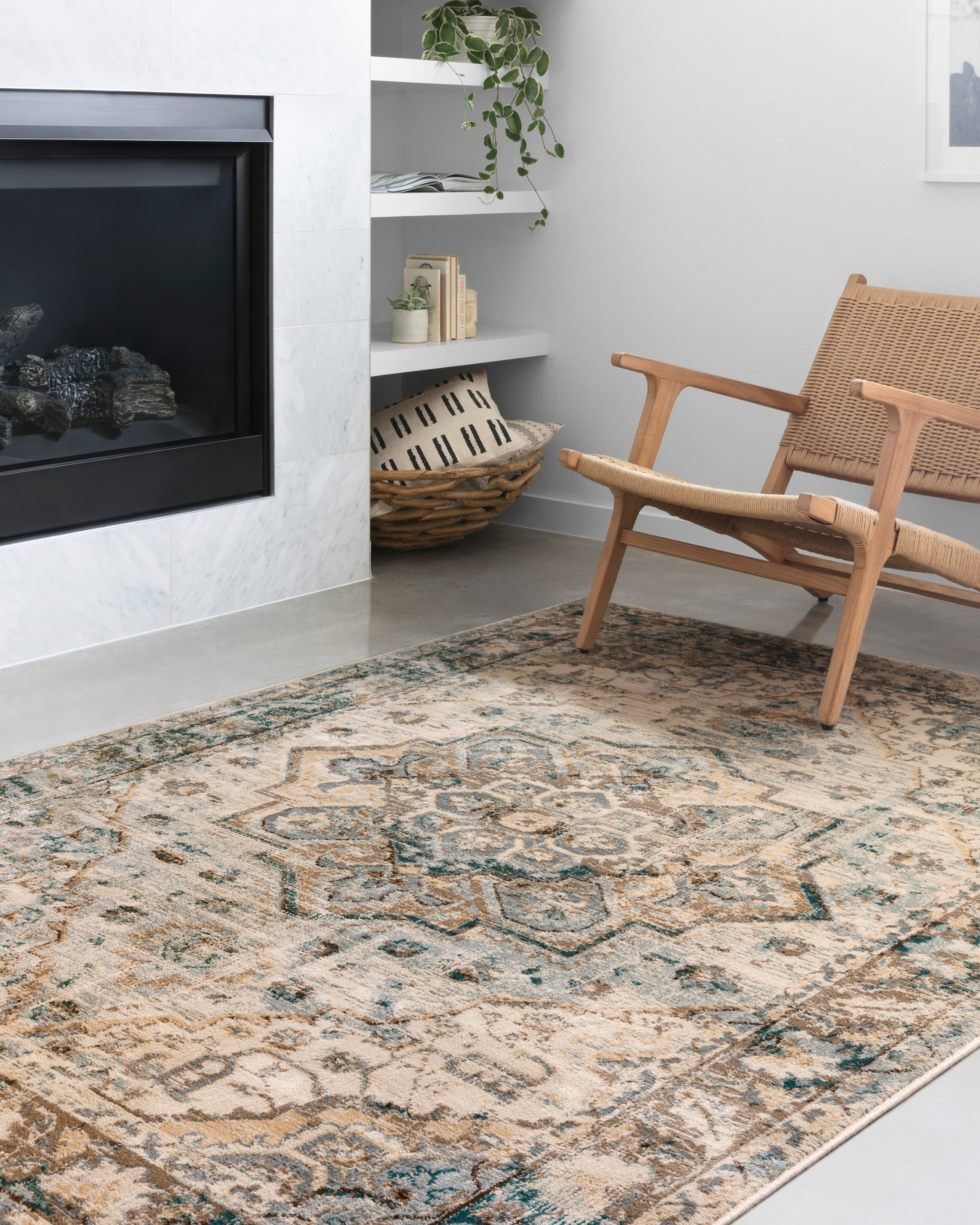 Loloi Isadora Oatmeal / Bark Rug Loloi