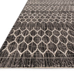 Loloi Isle Black / Grey Rug 5-Rugs - indoor/outdoor Loloi