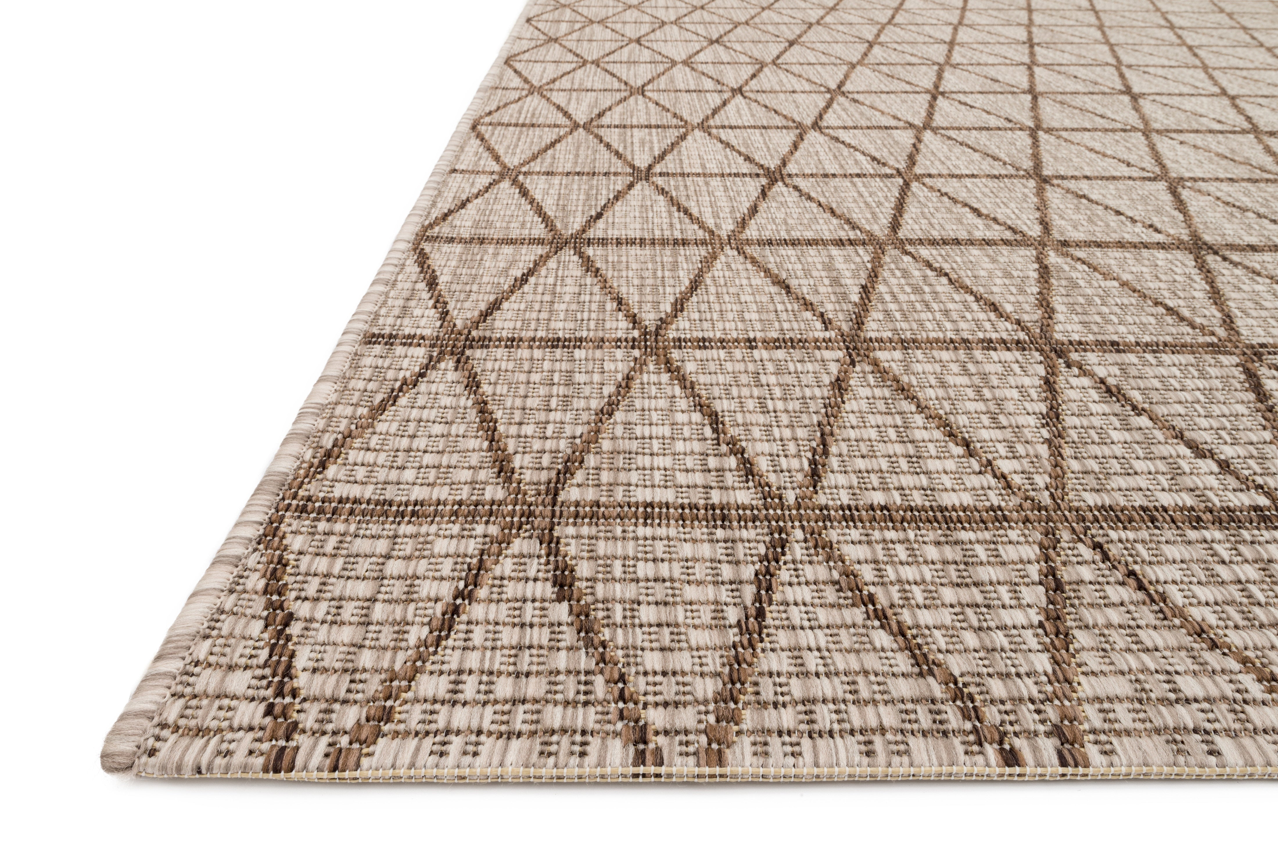 Loloi Isle Beige / Mocha Rug Loloi