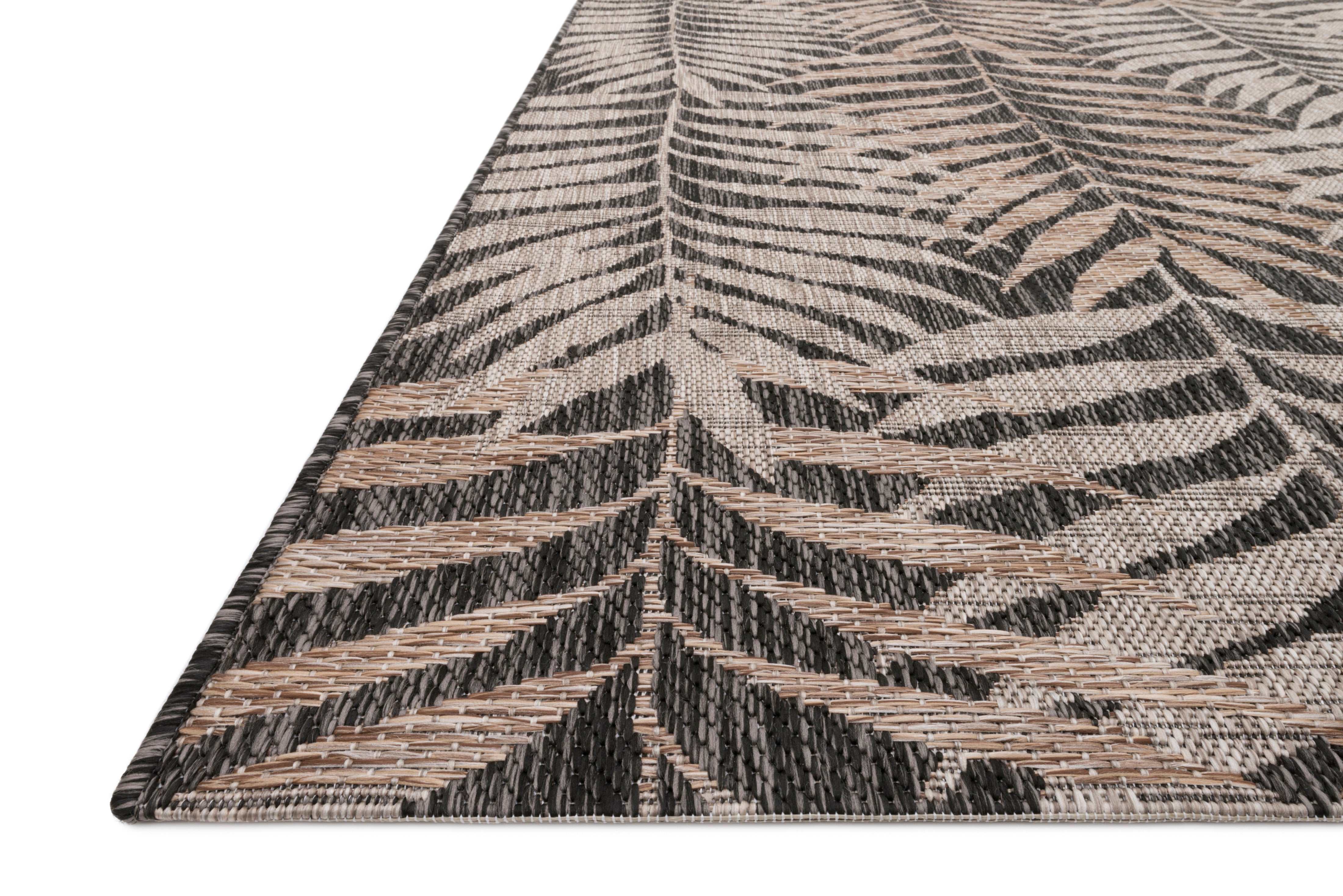 Loloi Isle Natural / Black Rug Loloi