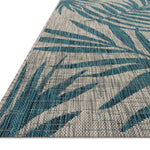 Loloi Isle Grey / Aqua Rug Loloi