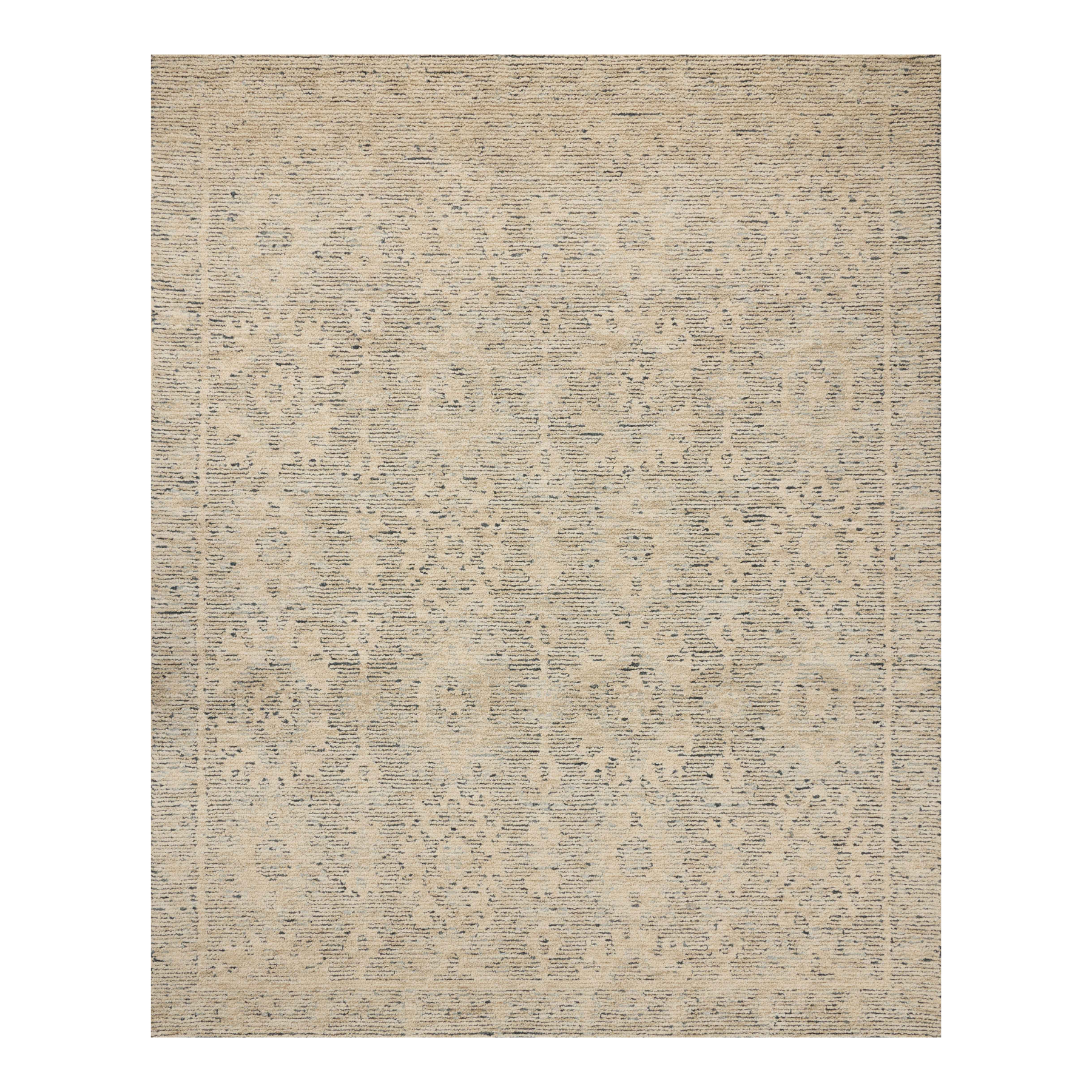 Loloi Penny Blue / Natural Rug, 18" x 18" Sample