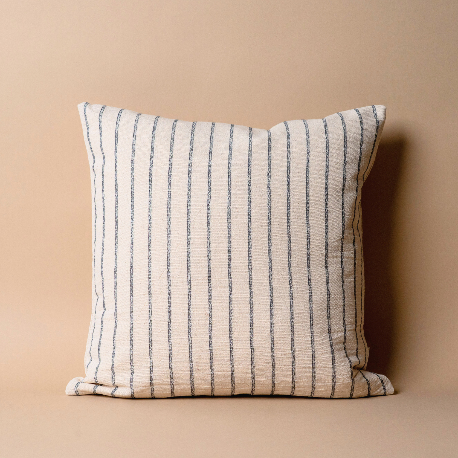 Double Sided Thai Simple Stripes Pillow Cover 1 - PILLOWS - Thai - neutral Rug & Weave Pillows