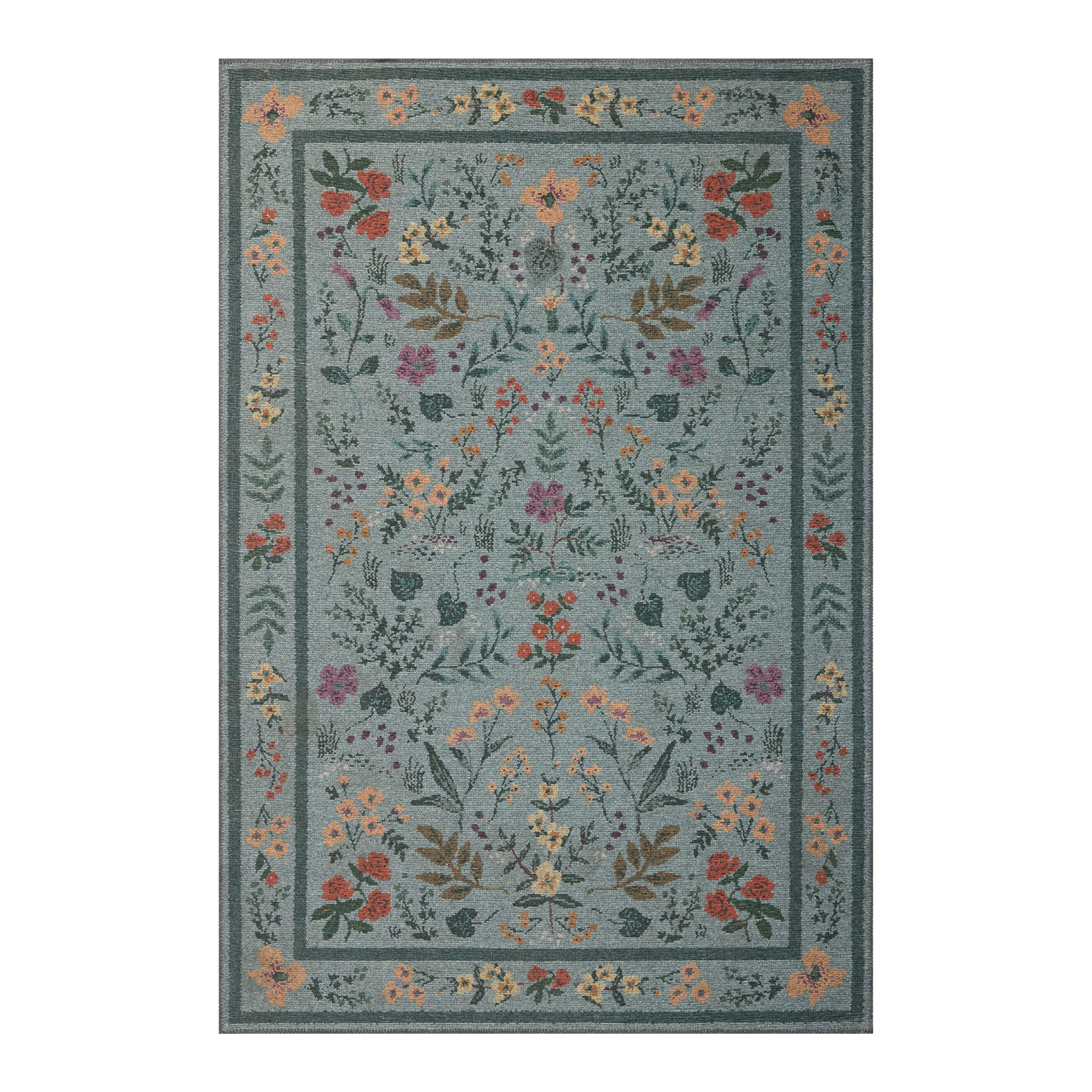 Rifle Paper Co. x Loloi Wildwood Sage Rug RUGS-patterned Loloi 18" x 18" Sample