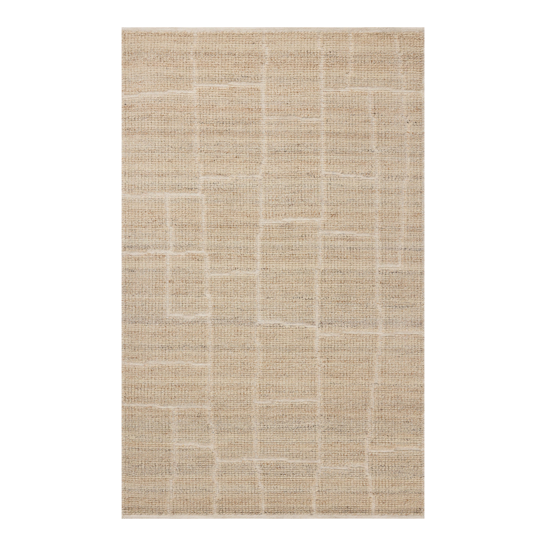 Loloi Asha Natural Rug RUGS-geometric Loloi 18" x 18" sample