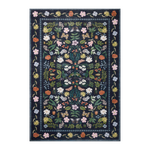 Rifle Paper Co. x Loloi Canopy Black / Multi Rug RUGS-patterned Loloi
