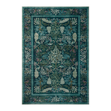 Rifle Paper Co. x Loloi Canopy Teal Rug RUGS-patterned Loloi