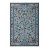 Rifle Paper Co. x Loloi Wildwood Blue Rug RUGS-patterned Loloi