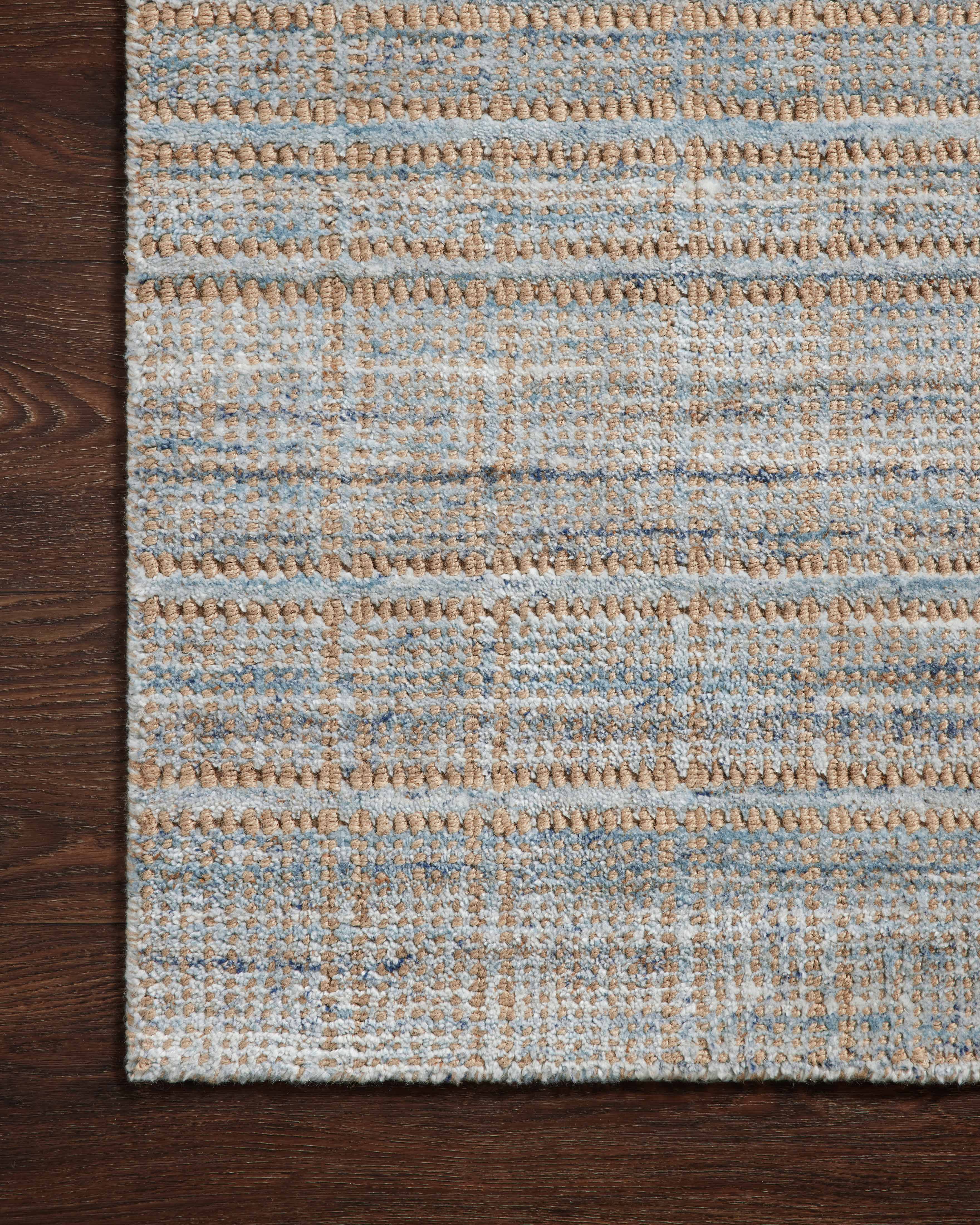 Loloi Jamie Natural / Sky Rug RUGS-solid Loloi