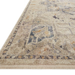 Magnolia Home By Joanna Gaines x Loloi Janey Natural / Indigo Rug RUGS - synthetic Loloi