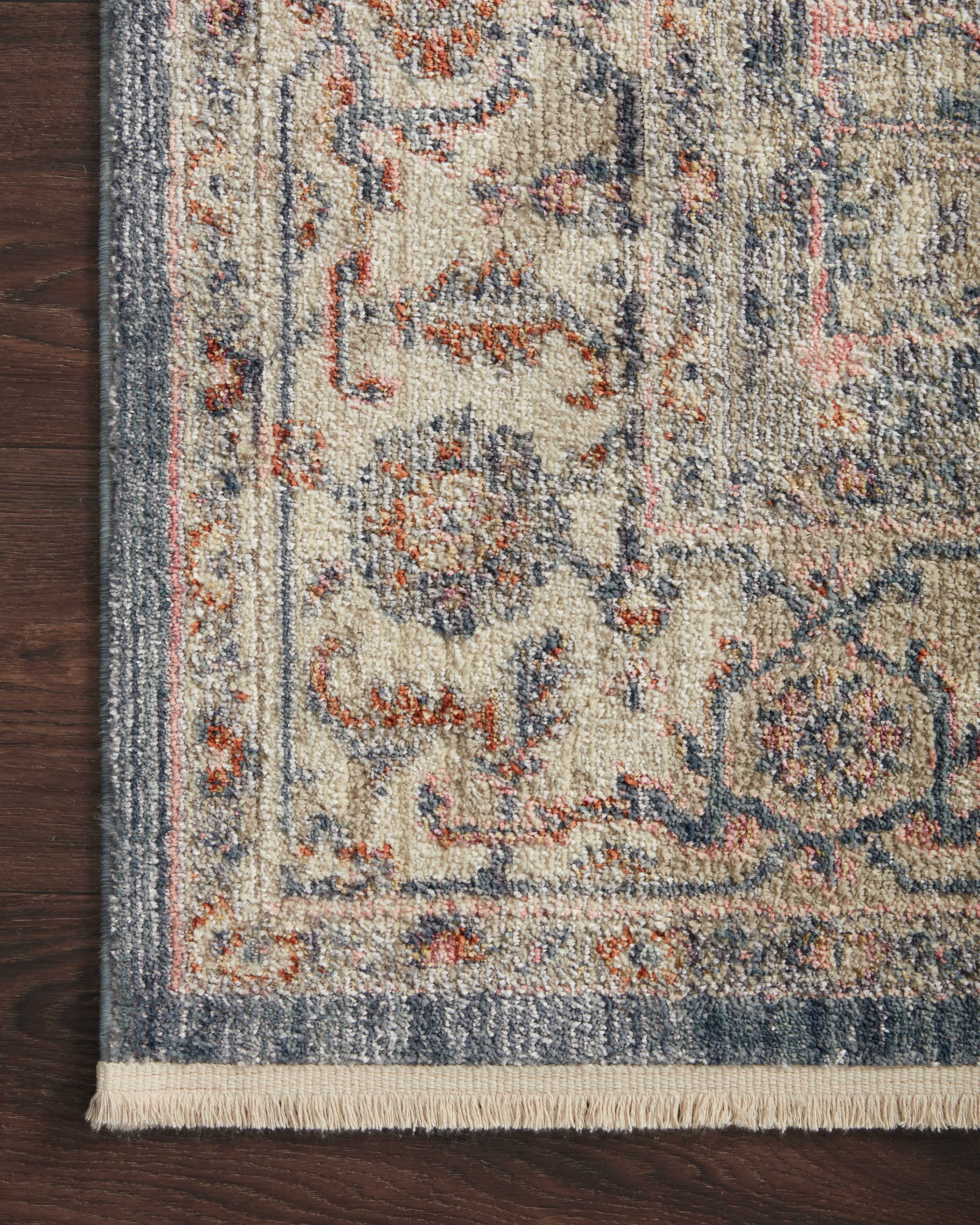 Magnolia Home By Joanna Gaines x Loloi Janey Indigo / Multi Rug RUGS - synthetic Loloi