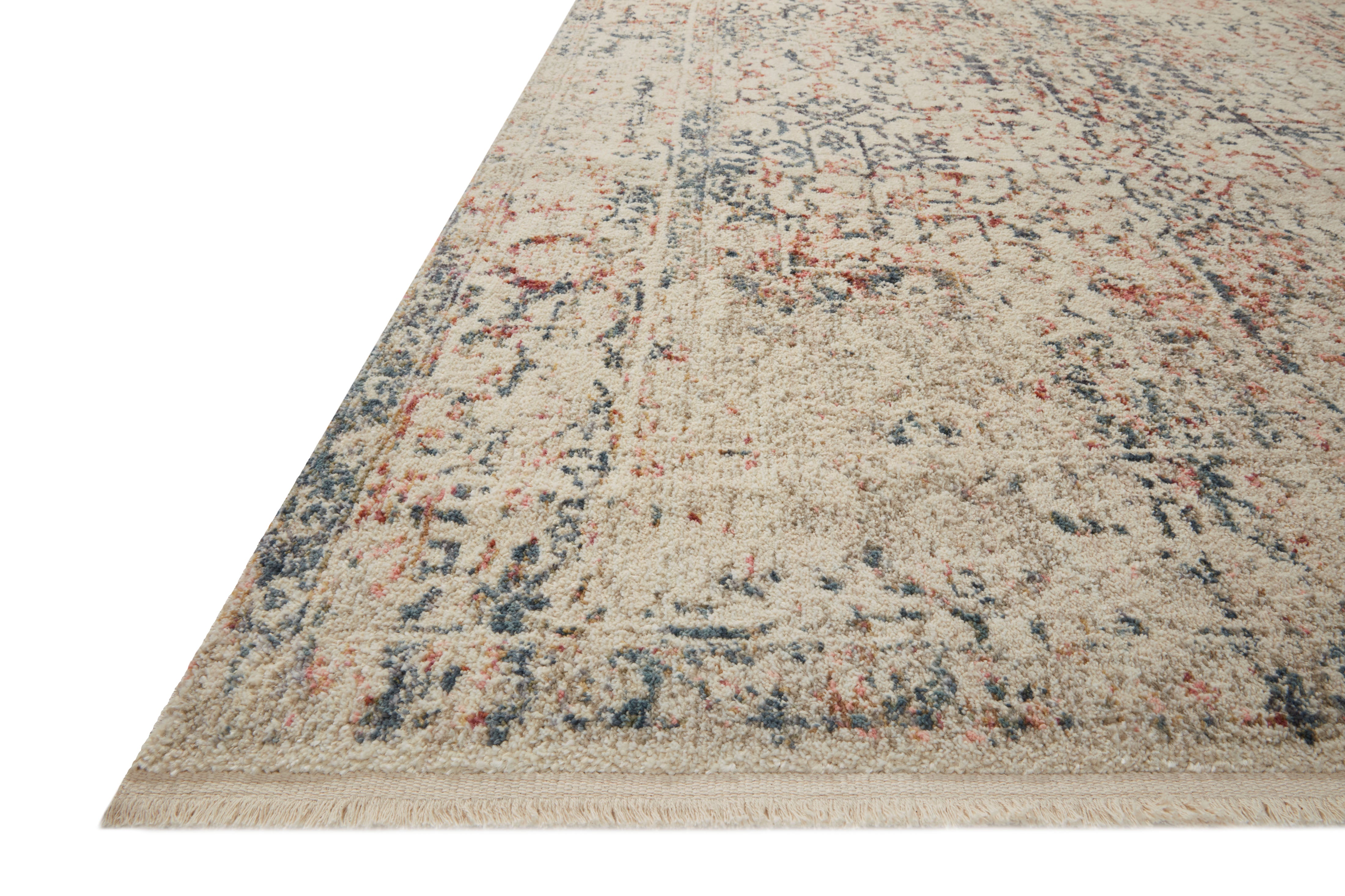 Magnolia Home By Joanna Gaines x Loloi Janey Ivory / Multi Rug RUGS - synthetic Loloi